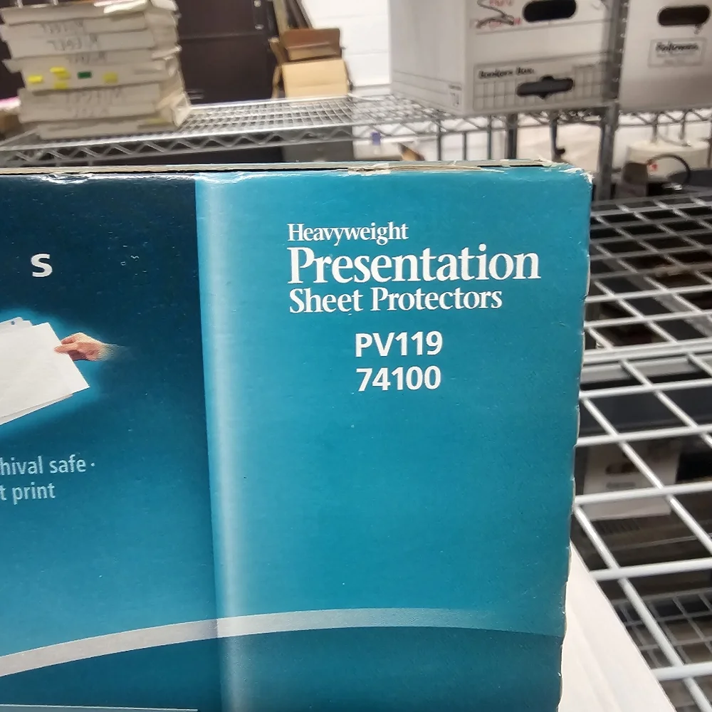 Avery Diamond Clear Presentation Sheet Protectors